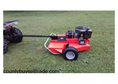 Dr power tow behind mower deck 17hp