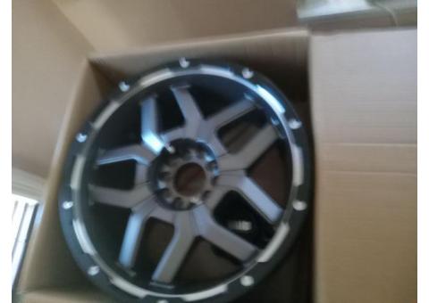 20" Rims and Tires Brand New
